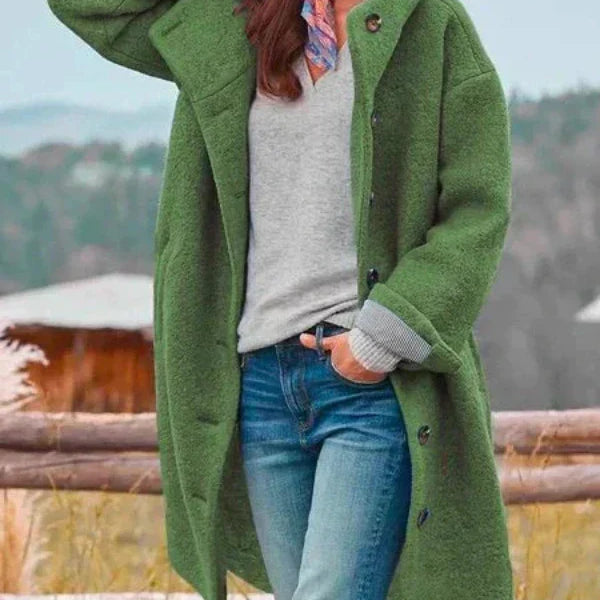 CHICOZA™ Stilvolle lange Herbstjacke